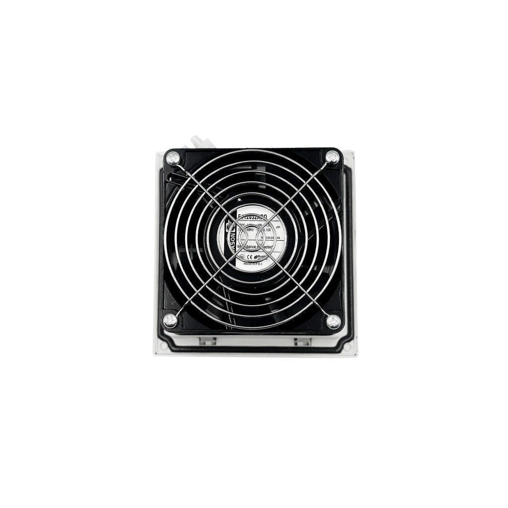 Ventilador C/ Rejilla Y Filtro Para  Tablero 107M3/H 148 X148Mm Ral7035