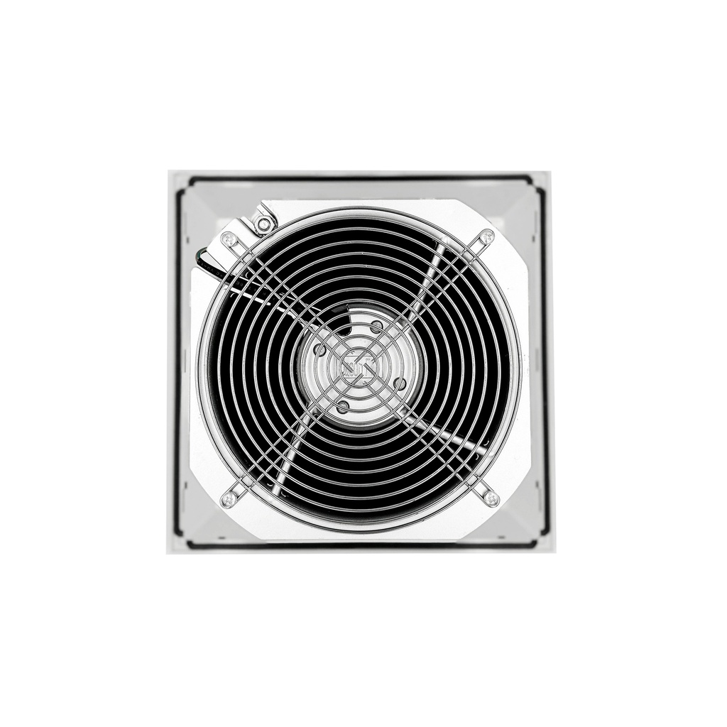 Ventilador C/ Rejilla Y Filtro Para  Tablero 707M3/H 324 X 324Mm Ral7035