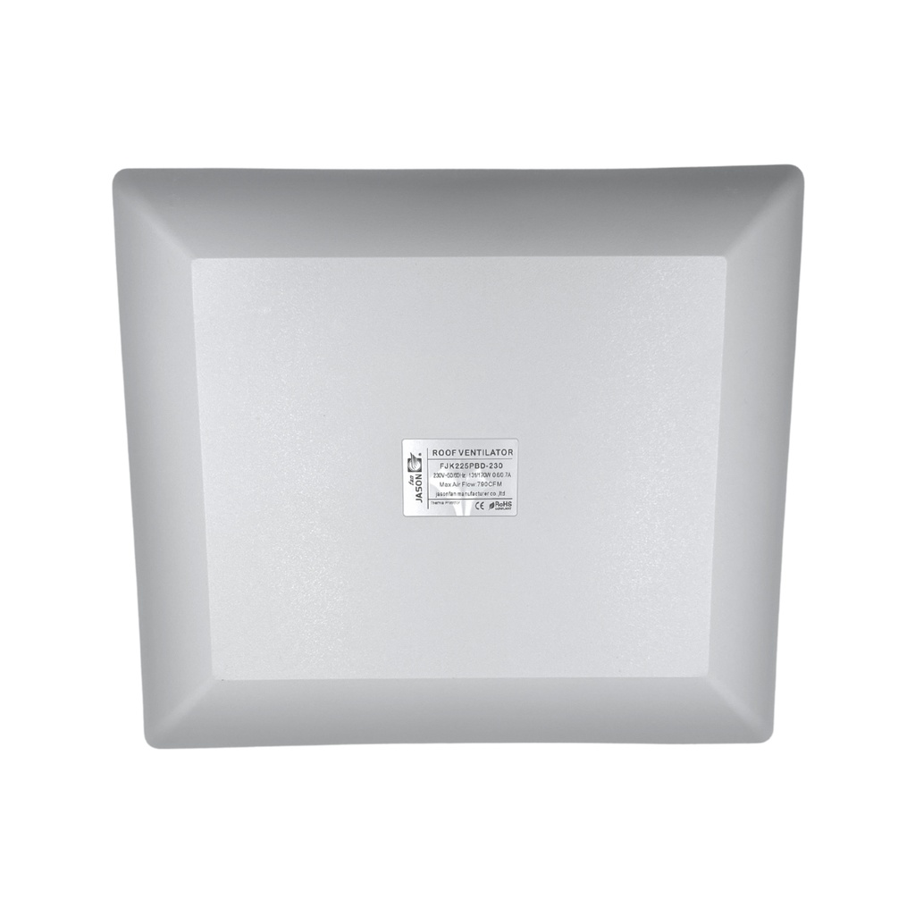 Ventilador De Techo Con Filtro 1140M3/H 310 X 310Mm 230V Ral7035 Centrifugo Superior