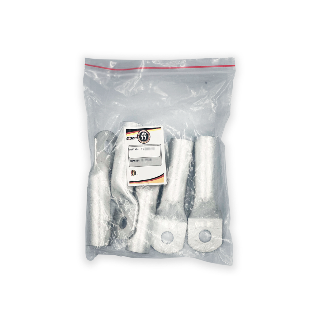 Terminal de cobre estañado Barril Largo Ojal 240mm Hueco 12