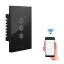 TECLA SMART MACROLED NEGRO 1 CANAL AC90-250V MAX 10A CON CAPACITOR (EQ. TSX1N-CP)