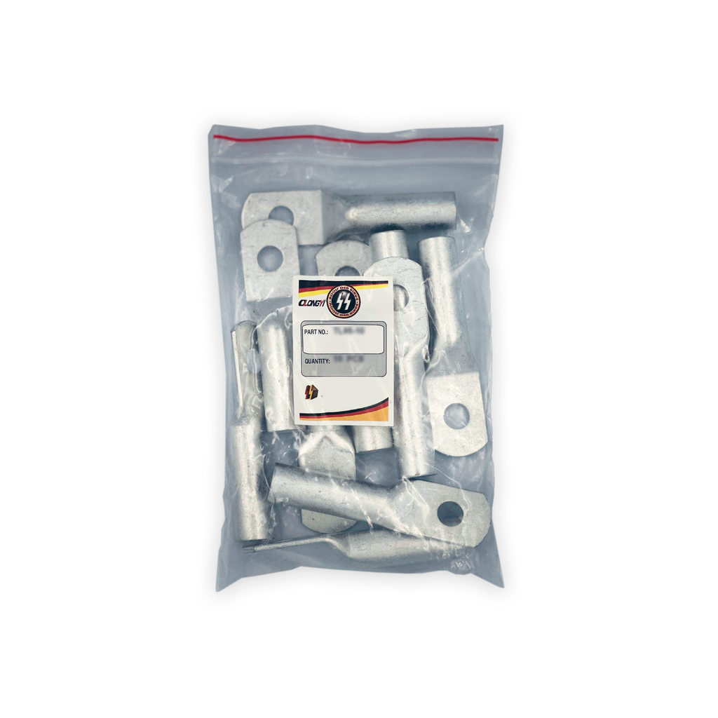 Terminal De Cobre Estañado Barril Largo Ojal 70Mm Hueco 8