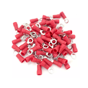 TERMINAL OJAL AISLADO Ø 3/16" 16-22AWG ROJO 100UND