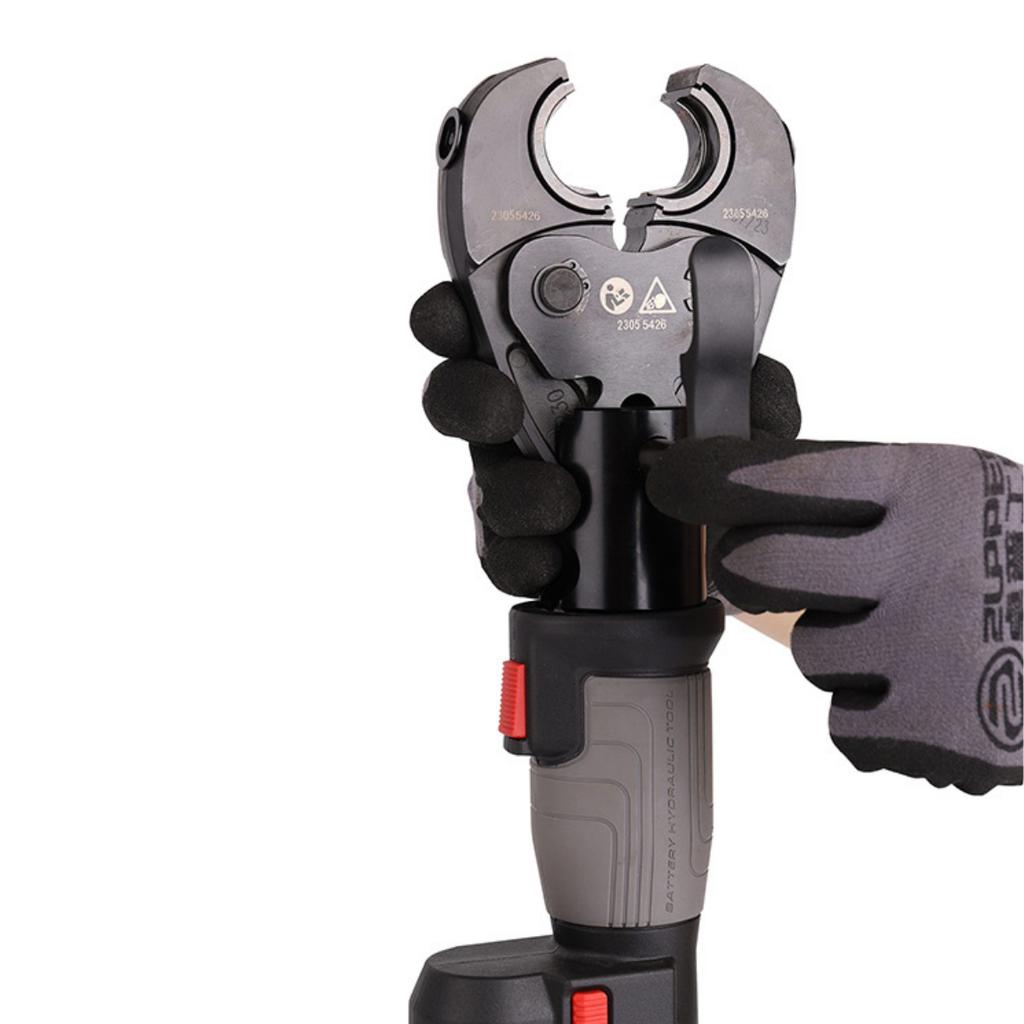 Herramienta Hidraulica A Bateria Crimpado Y Corte Rango 16-300mm²