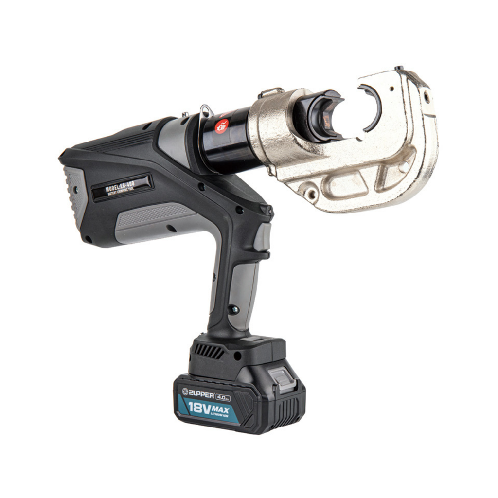 Prensa Hidraulica A Bateria Para Terminal Estanado Rango 16-400mm²