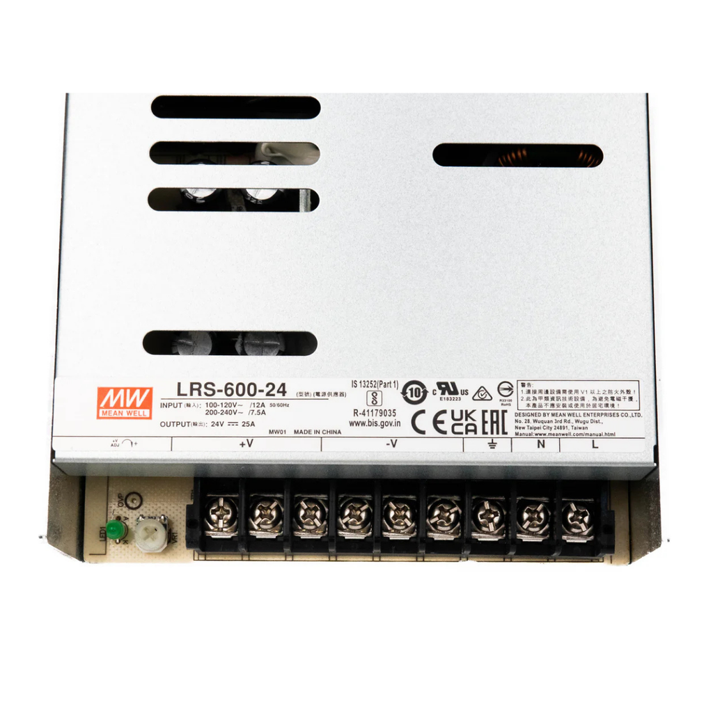 Fuente Conmutada Enclosed 600W 24VDC 25A In 85-264VAC