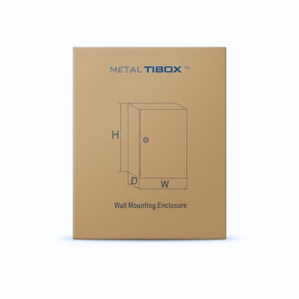 Tablero Metalico P/Adosar De 700X500X200 Mm C/Pb Ip66 Ral7035
