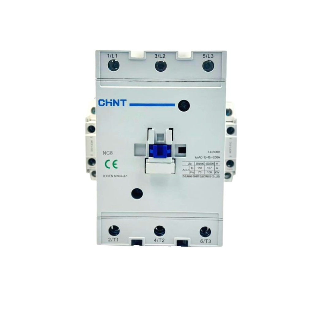 CONTACTOR  170A(AC3) 690V 3P 2NA+2NC 100-250VAC/VDC
