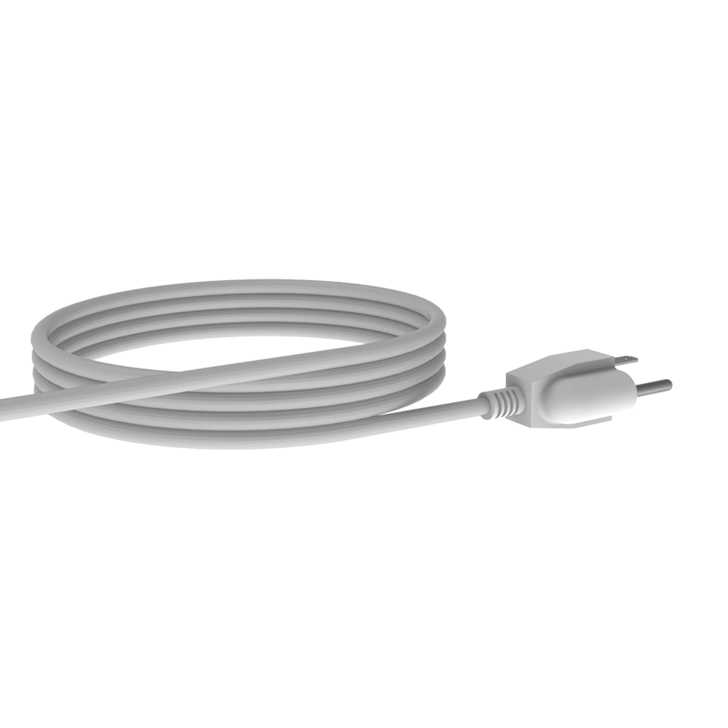 Supresor Multiple 5 Tomas, Blanco, 5Mts De Cable 3X0.75Mm, 250V, 10A, 2500W Max, Protector Termico