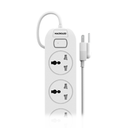 Supresor Multiple 4 Tomas Blanco, +2 Usb +1 Usb C, 1.5Mts De Cable 3X0.75Mm, 250V, 10A, 2500W Max, Usb 5V 3.1A, Protector Termico