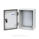 Tablero Poliester Fibra De Vidro Para Adosar 400X300X200 Mm C/Pb Ip65 Ral7035