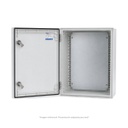 Tablero Poliester Fibra De Vidro Para Adosar 600X500X230 Mm C/Pb Ip65 Ral7035