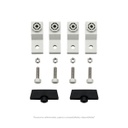 Tablero Poliester Fibra De Vidro Para Adosar 800X600X300 Mm C/Pb Ip65 Ral7035