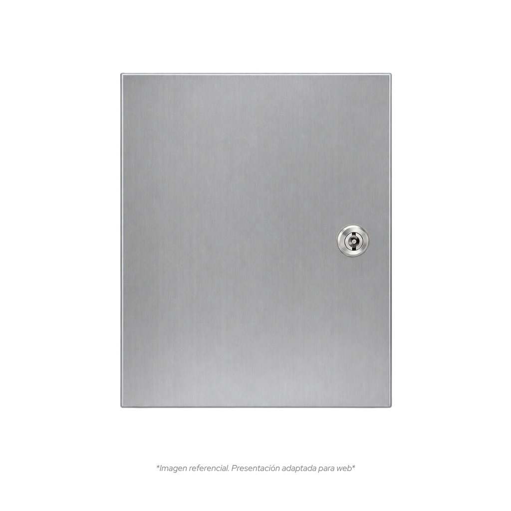 Tablero De acero inoxidable Para Adosar De 400X300X200 Mm C/Pb IP66