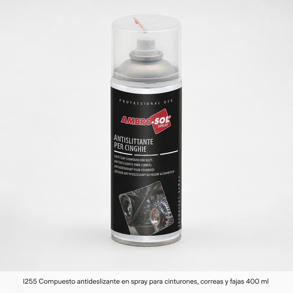 Compuesto Antideslizante en Spray para Cinturones (Correas y fajas) 400 ML