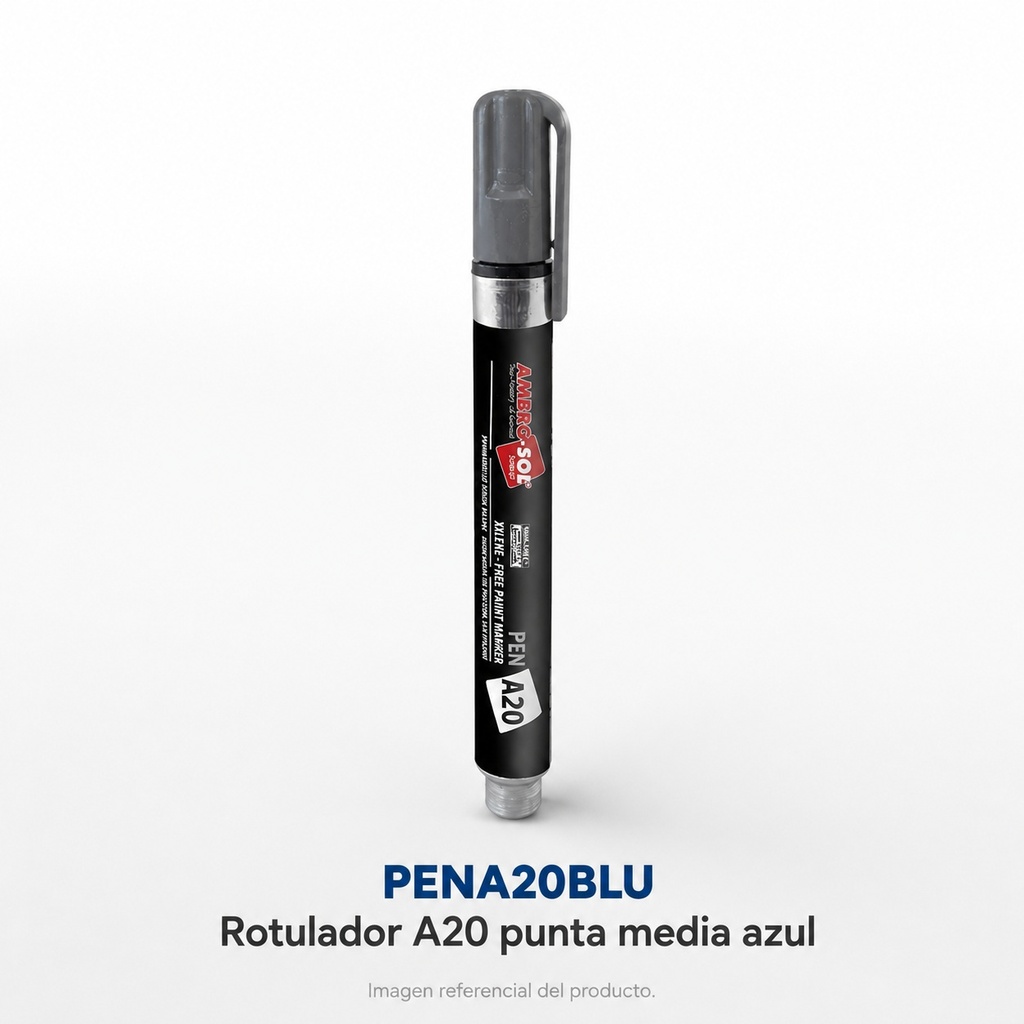 Rotulador a20 punta media azul