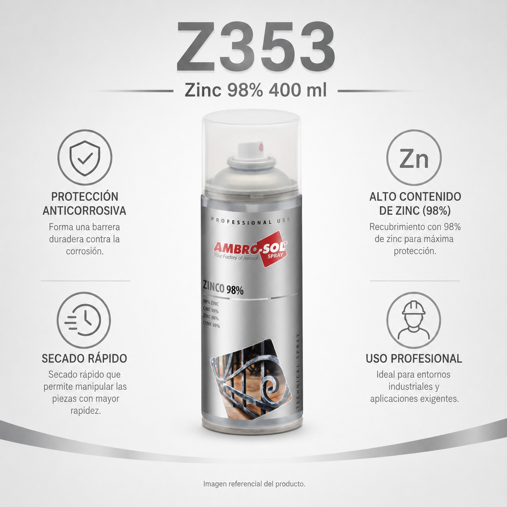 Zinc 98% 400 Ml