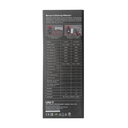 Pinza Amperimetrica Digital 600 A AC, True RMS, Medicion De Temperatura