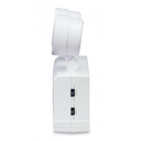 LUMINARIA EMERGENCIA LED 2X 1W 120-240VAC 200LM 3/6H IP20