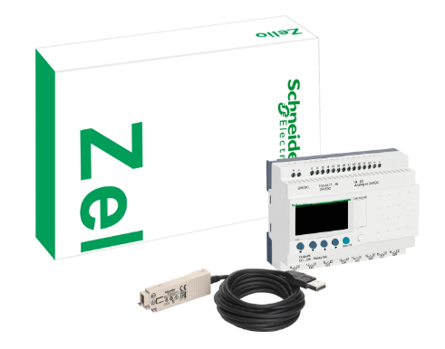 Rele Inteligente 8E/4S 100-240Vac Cable Pc/Cd Software Zelio Logic 