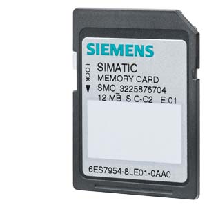 Simatic S7, Memory Card Para  S7-1X 00 Cpu/Sinamics, 3, 3 V Flash, 12 Mbytes