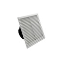 Ventilador C/ Rejilla Y Filtro Para  Tablero 320M3/H 255 X255Mm Ral7035