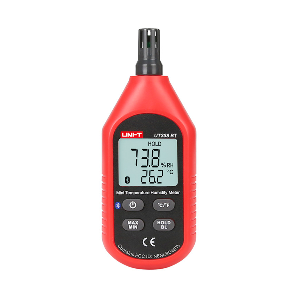 Termohigrometro Digital, Temperatura –10 °C A 60 °C, Humedad 0–100 % RH, Con Bluetooth