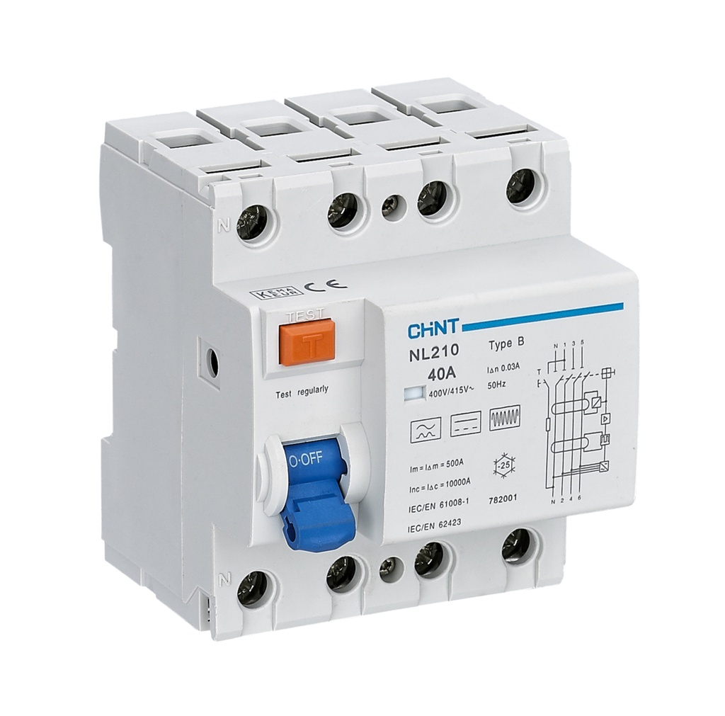 Int. Diferencial 3Pn 40A 400/415Vac 300Ma Tipo  B