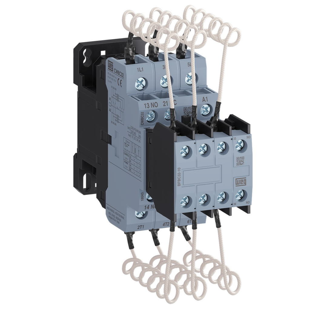 Contactor P/Condensador 11Kvar/230Vac 20Kvar/415Vac 60Hz Bobina De Control 220Vac