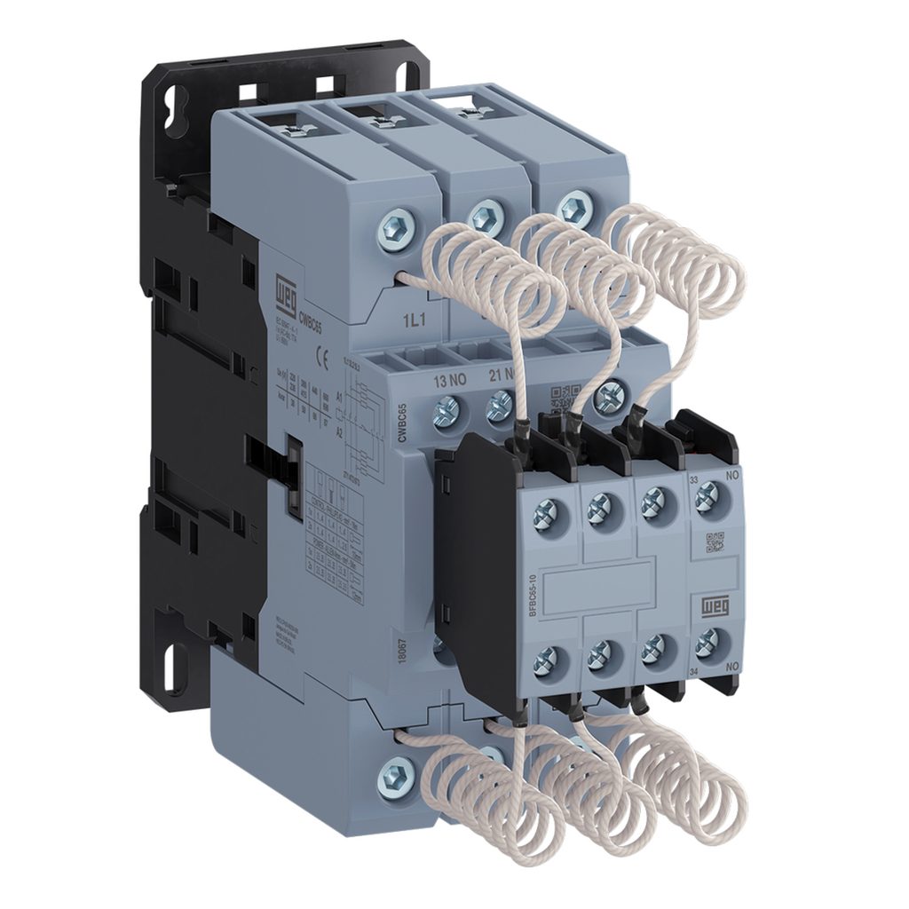 Contactor P/Condensador 25Kvar/230Vac 40Kvar/415Vac 60Hz Bobina De Control 220Vac