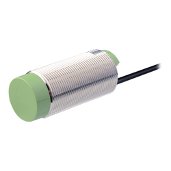 Sensor Prox. Capacitivo Metálico, C/indicador, NA, M30 2 Hilos IP65, Detección 15mm, Cable 2mts, 100-240VAC 50/60Hz