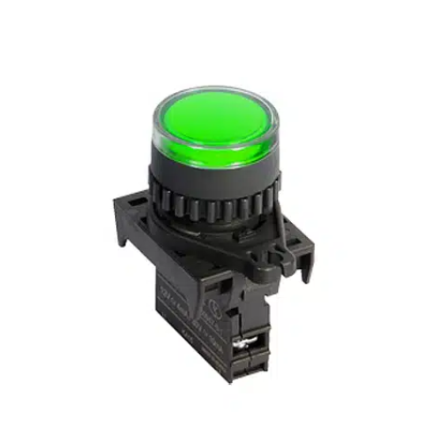 Contacto Led 110-220Vca, Verde