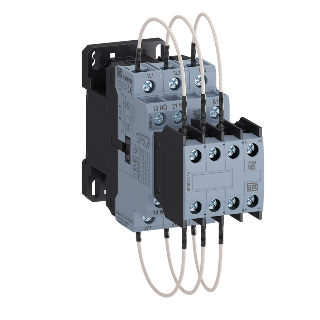 Contactor P/Condensador 6Kvar/230Vac 10Kvar/415Vac 60Hz Bobina De Control 220Vac 