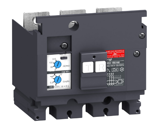 Modulo Diferencial Vigi Mh 3P 0.03/10A 200/440V Para Int. Aut Nsx100-250 