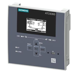 Modulo De Transf. Automatica Sentron Atc 6300; Display144X144; Opcional Rs495 Ethernet