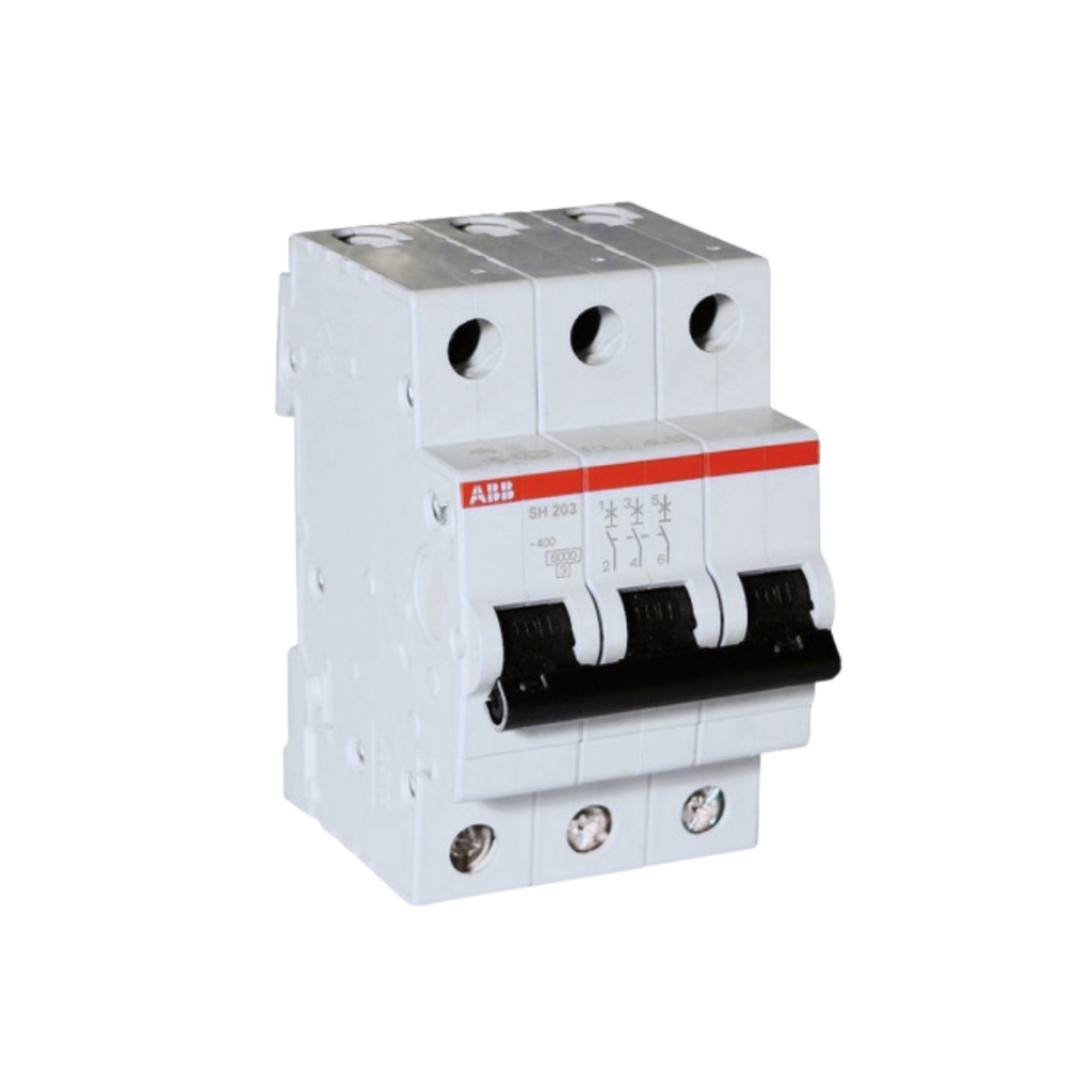 Int. Aut. Termomagnetico P/Riel 3P 10A 230Vac 10 Ka Curva C