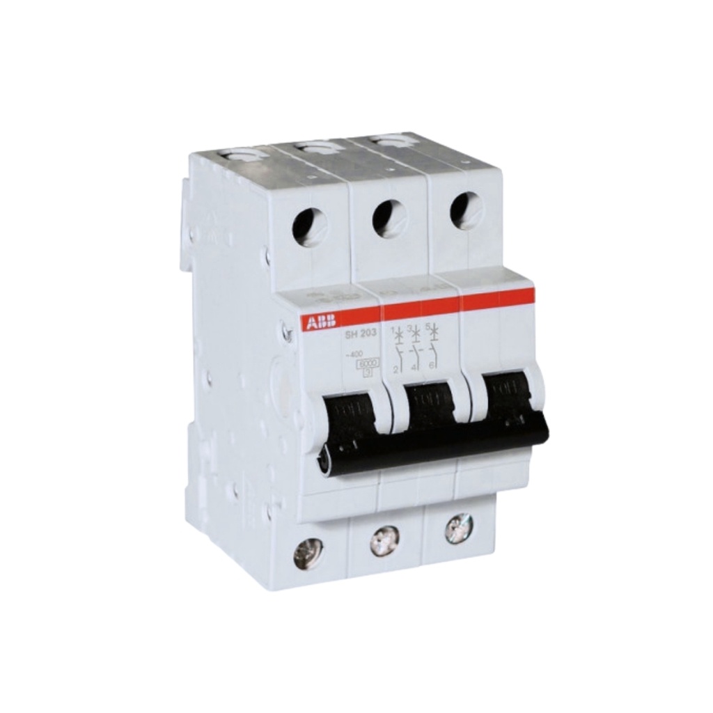 Int. Aut. Termomagnetico P/Riel 3P 50A 230Vac 10 Ka Curva C