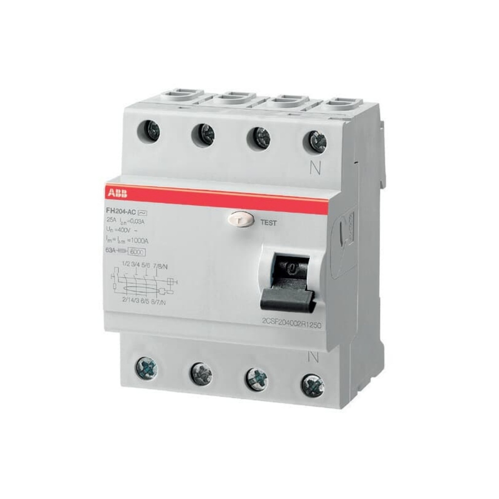 Int. Diferencial 4P 25A 30Ma T. Ac