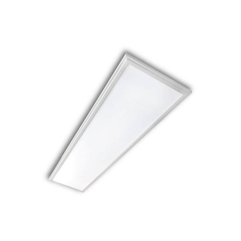 PANEL LED BLANCO RECTANGULAR PRO 1195x295MM 40W 3600LM 110-260VAC FP0.98 LUZ CÁLIDA 3000K