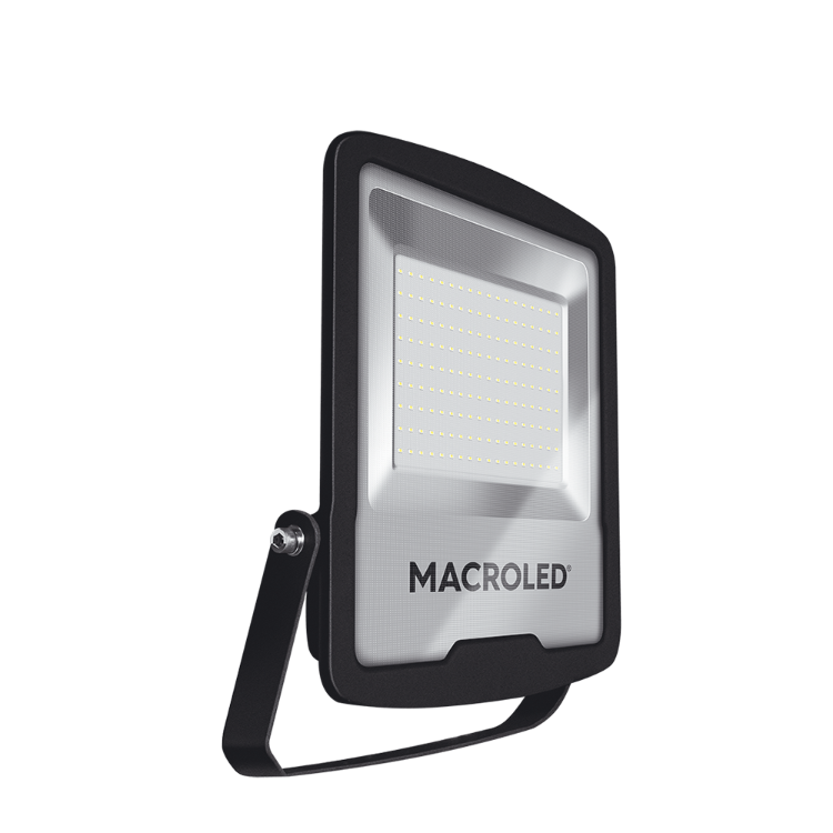 REFLECTOR LED NEGRO PRO 150W 100-240VAC LUZ FRÍA  6500K IK08 IP65