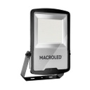 REFLECTOR LED NEGRO PRO 400W 100-240VAC LUZ CÁLIDA  3000K IK08 IP65