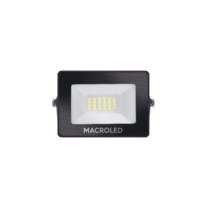 REFLECTOR LED NEGRO 20W 220-240VAC LUZ FRÍA 6500K IP65