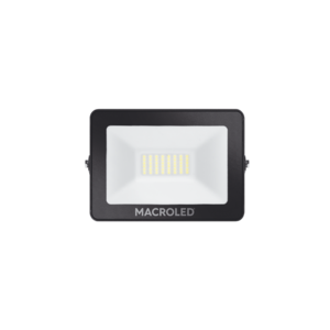 REFLECTOR LED NEGRO 30W 220-240VAC LUZ FRÍA 6500K IP65