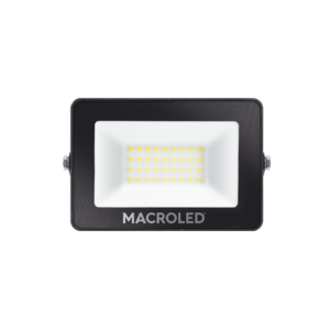 Reflector Led Negro 50W Ip65 100-240Vac Luz Fría 6500K