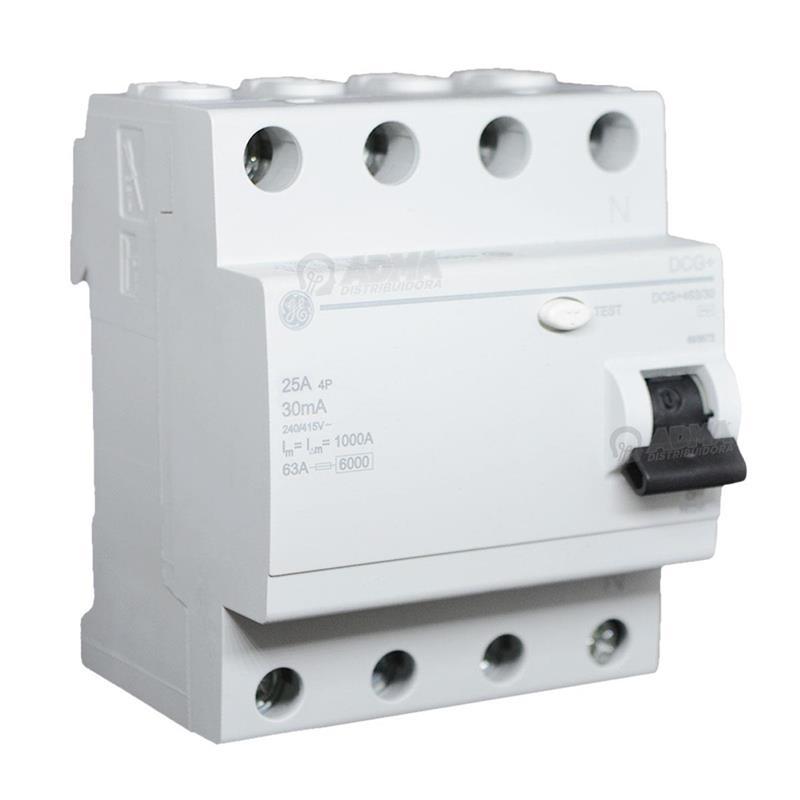 Int. Diferencial 4P 25A 30Ma Dcg+   Ge By Abb