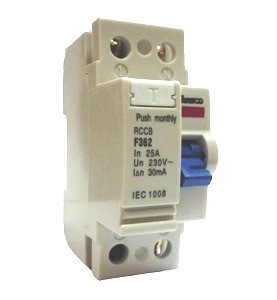 Int. Diferencial 2P 25A 230Vac 30Ma T. Ac