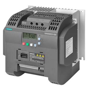 Vdf Sinamics V20 380-480 Vac Trifasico 5,5 Kw E/S: 4 Di, 2 Do, 2 Ai, 1 Ao Uss/Modbus Rtu Bop Incorporado Ip20/Ul 