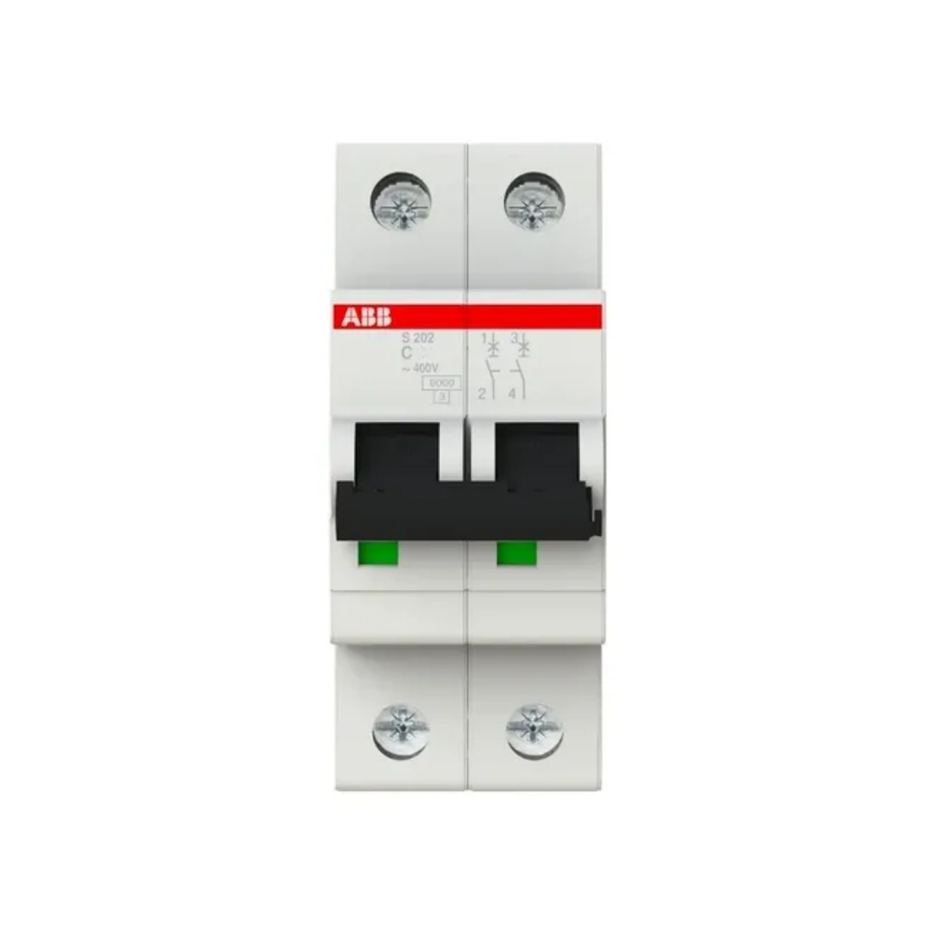 Int. Aut. Termomagnetico P/Riel 2P 40A 230Vac 20 Ka Curva C
