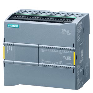 Simatic S7-1200F, Cpu 1214 Fc, Cpu Compacta Dc/Dc/Relé, E/S Integradas: 14 Di 24 V Dc; 10 Do, Relé 2 A; 2 Ai 0-10V Dc