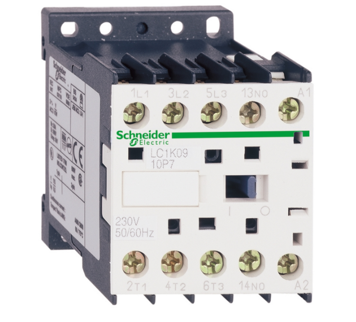 Contactor Potencia Magnetico 3P 12A Ac3 220Vac 1Na Tesys 